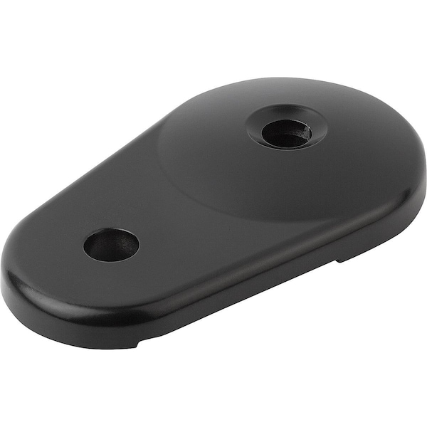 Kipp Plate With Extension, Form:D Zinc, Anti-Slip Plate K0426.40801 - main